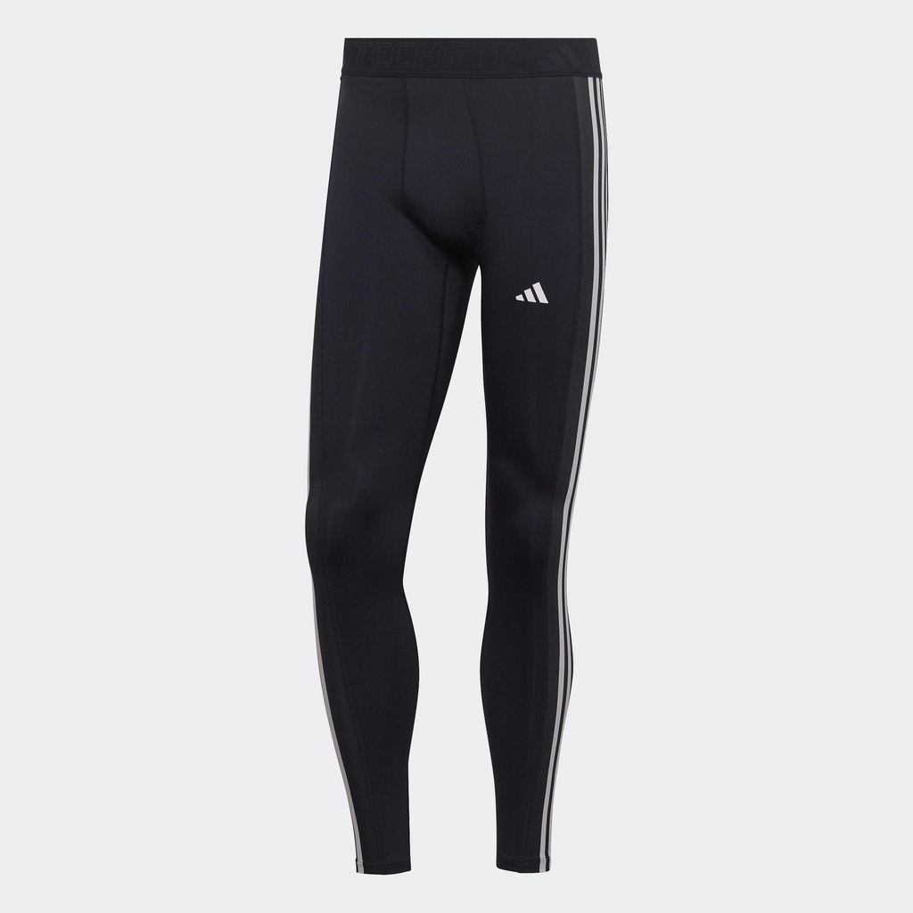 adidas Tập luyện Quần Bó Dáng Dài Tập Luyện 3 Sọc Techfit Nam Màu xanh da trời HJ9923