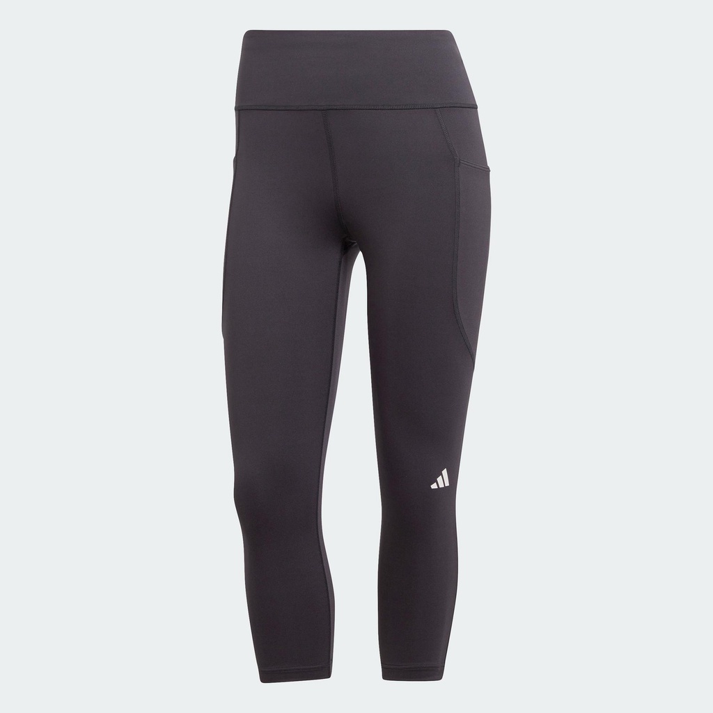 adidas Chạy Quần Legging 3/4 DailyRun Nữ Đen HS5436