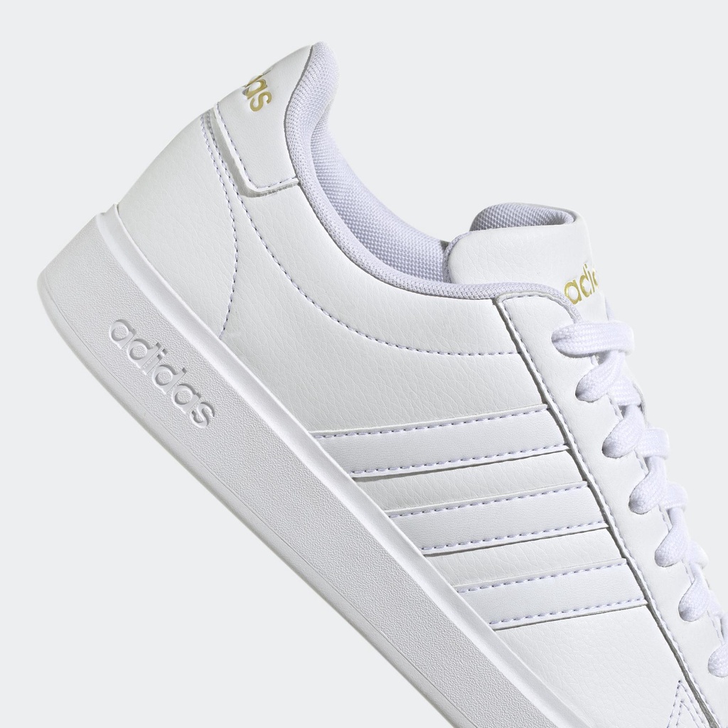 Adidas Phong cách sống Giày Grand Court Cloudfoam Lifestyle Court Comfort Nữ trắng GW9213