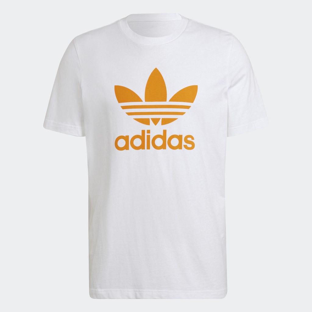adidas Phong cách sống Áo Thun Ba Lá Classics Adicolor Nam trắng HE9510