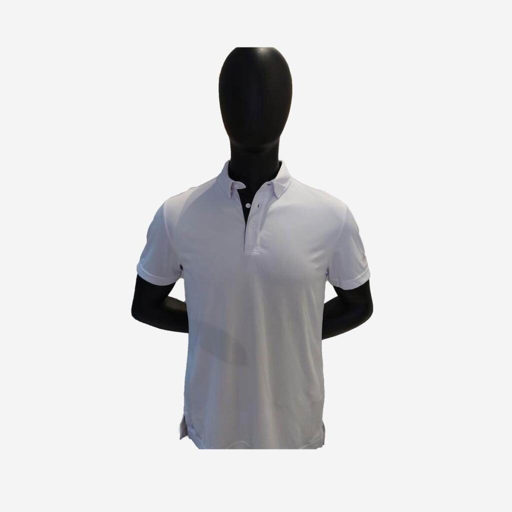 adidas Đánh gôn Áo Polo AEROREADY Nam trắng HR6250