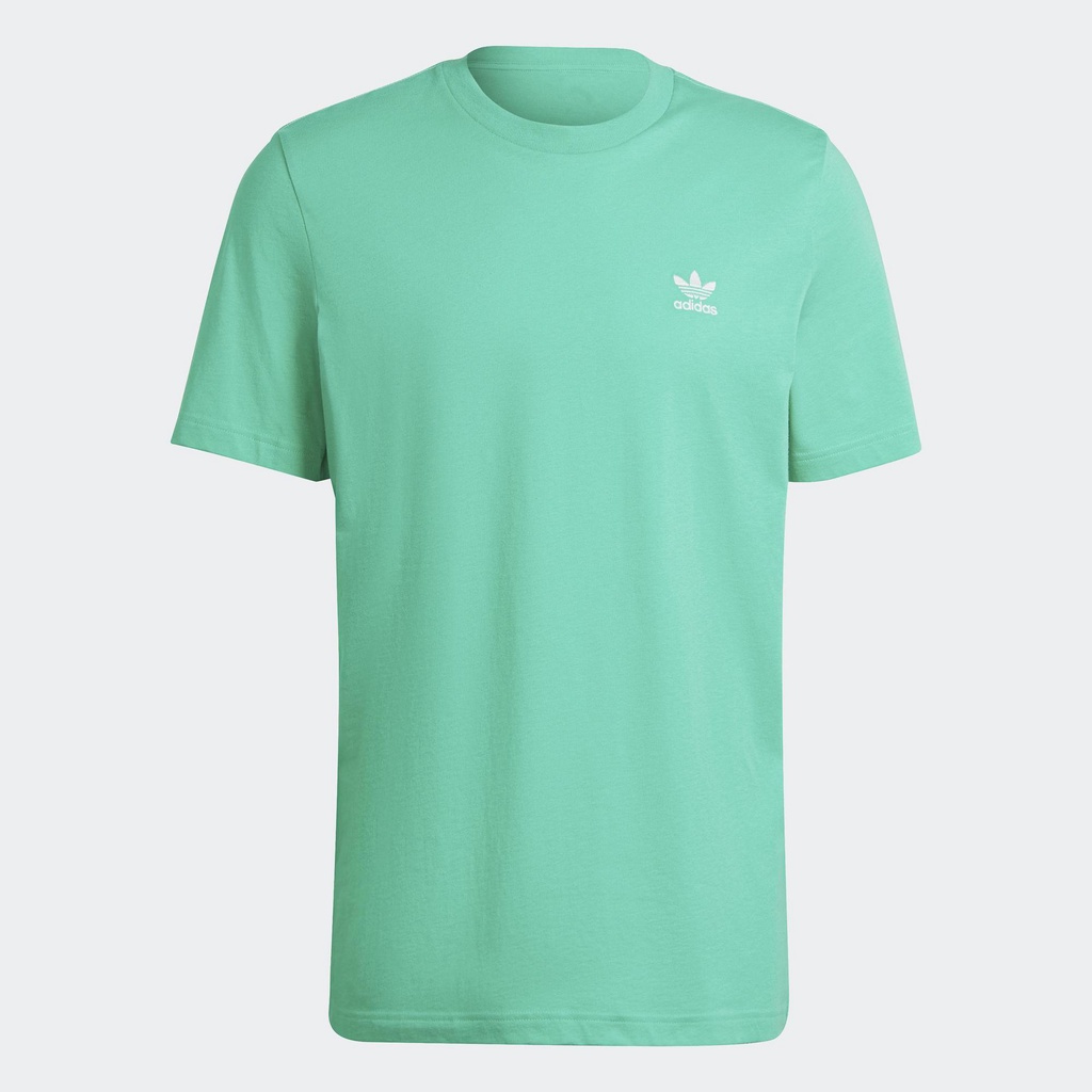 adidas Phong cách sống Áo Thun Ba Lá Essentials Adicolor Nam màu xanh lá HE9442