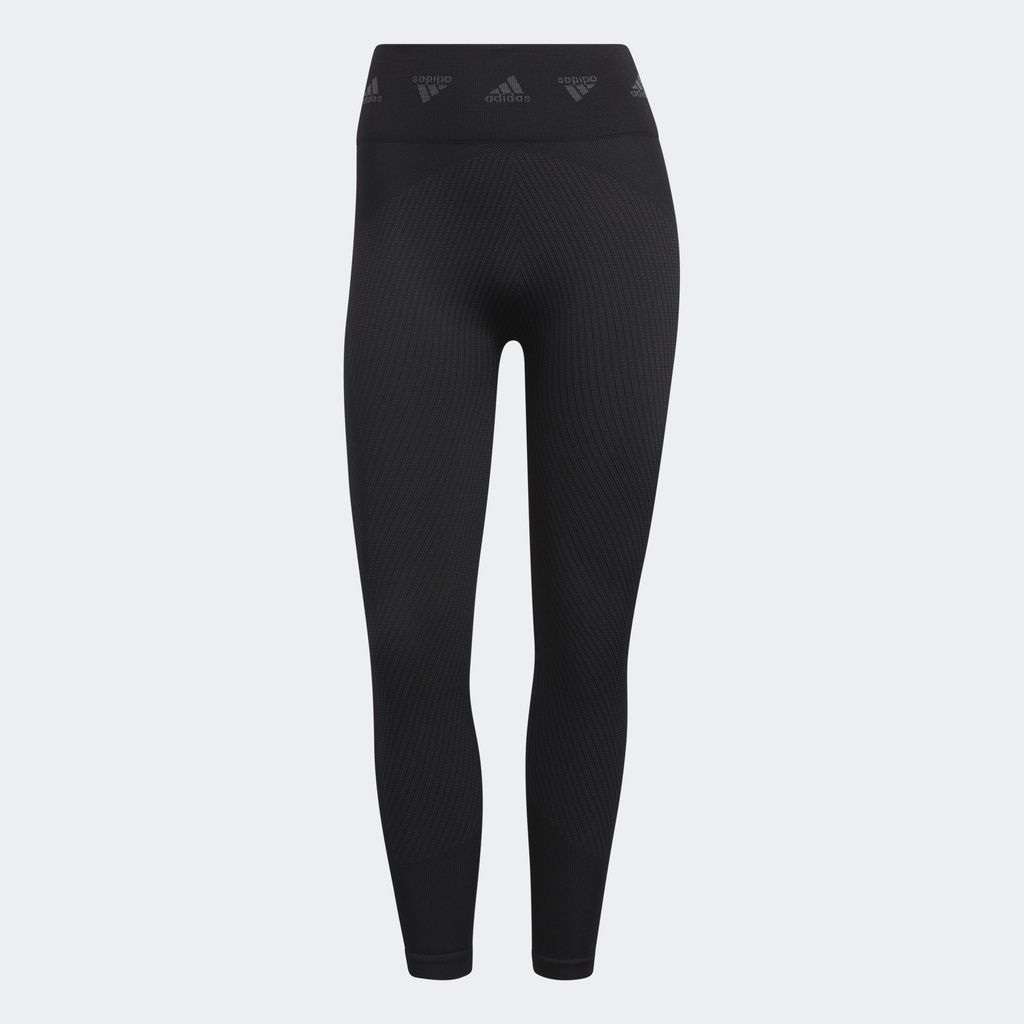 adidas Tập luyện Quần Legging Tập Luyện 7/8 AEROKNIT Nữ Đen H64230