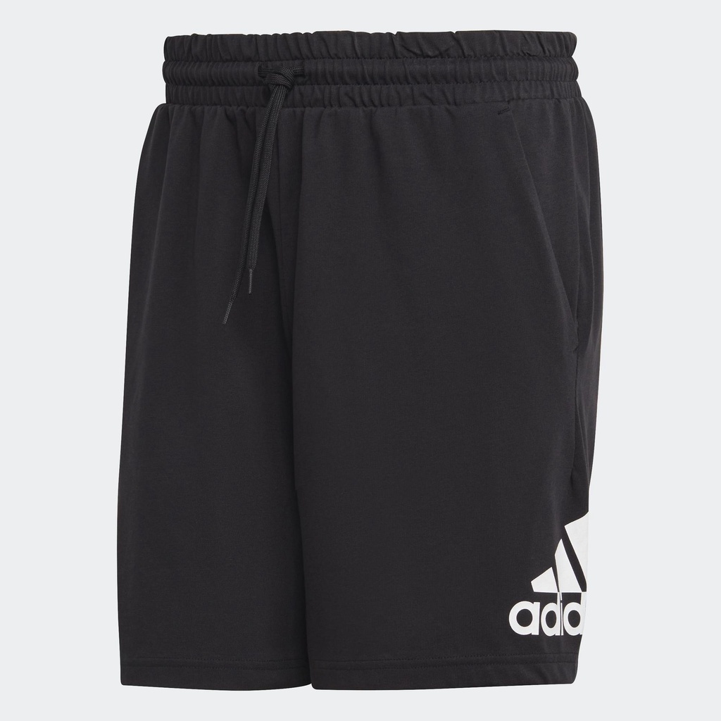 adidas Phong cách sống Quần Short Logo Essentials Nam Đen IC9375