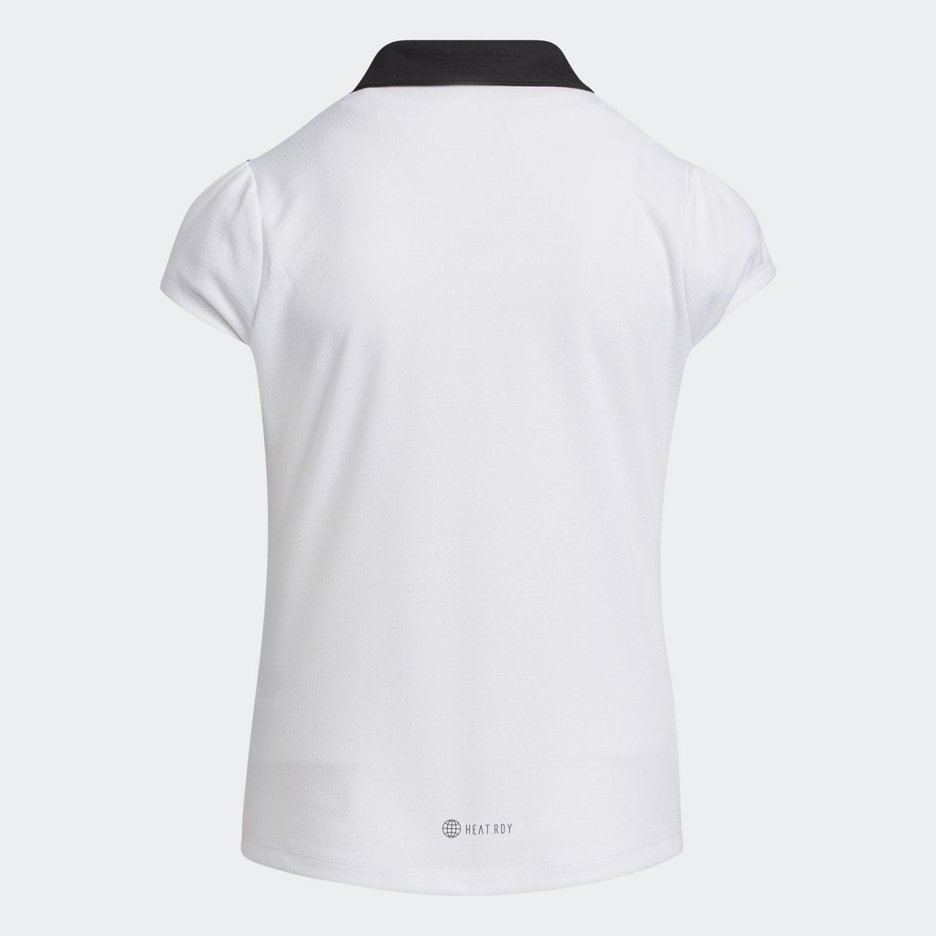 Adidas Đánh gôn Áo Polo Golf HEAT.RDY Trẻ em Đen HA6456
