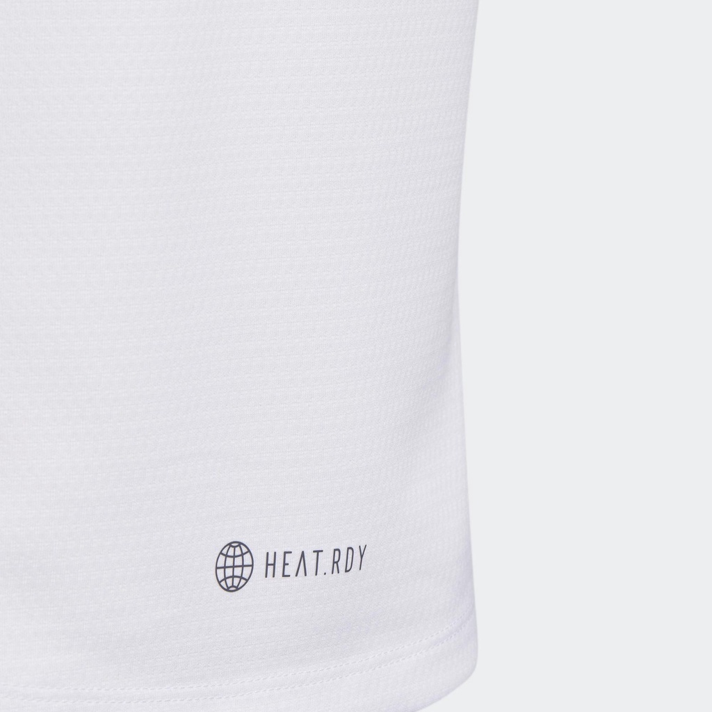 Adidas Đánh gôn Áo Polo Golf HEAT.RDY Trẻ em Đen HA6456