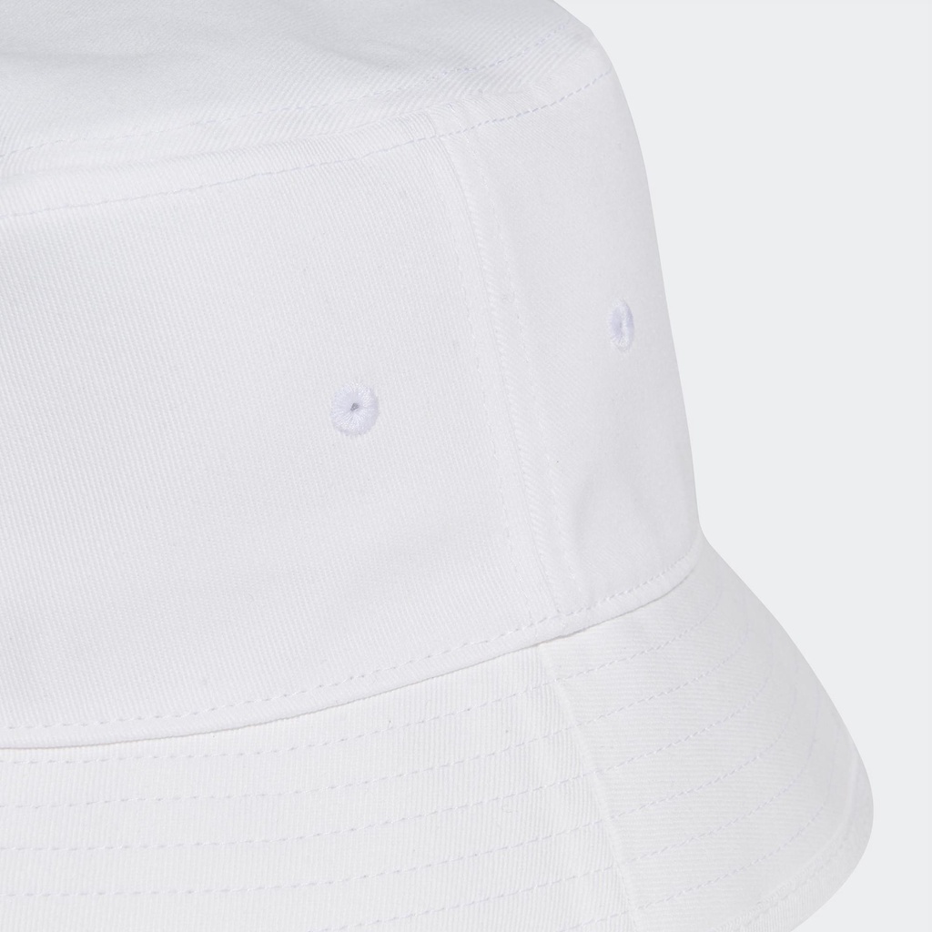 Adidas Phong cách sống Mũ Bucket Ba Lá Adicolor Unisex trắng FQ4641