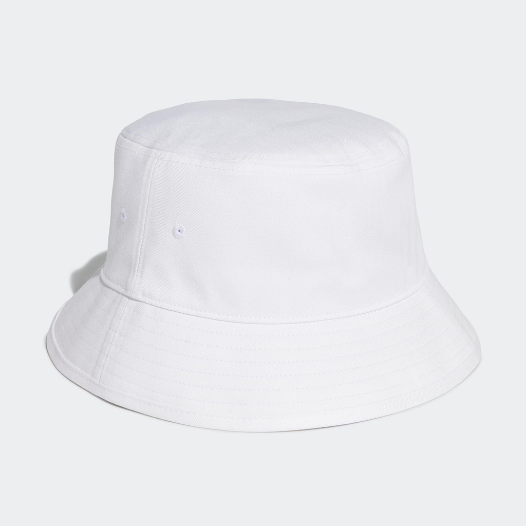 Adidas Phong cách sống Mũ Bucket Ba Lá Adicolor Unisex trắng FQ4641