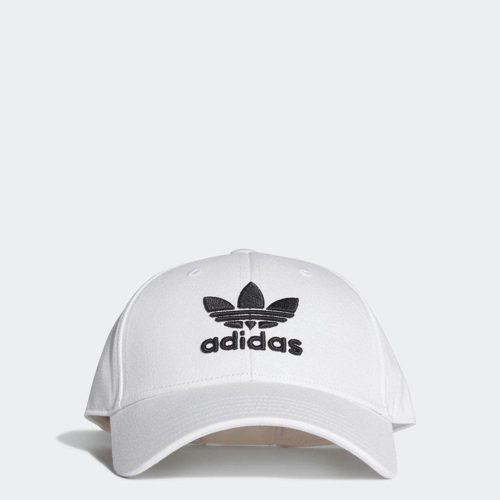 adidas Phong cách sống Mũ Bóng Chày Ba Lá Unisex trắng FJ2544