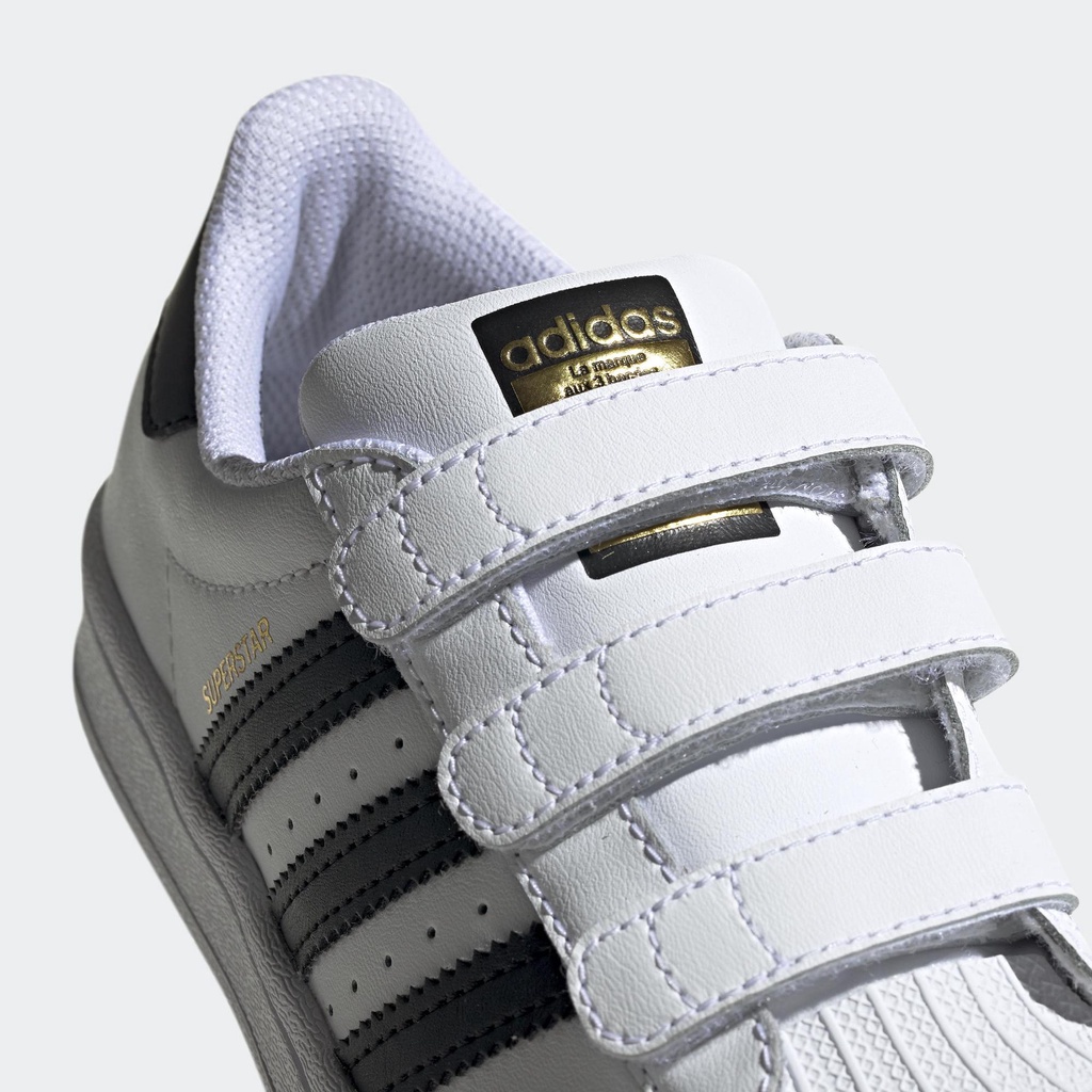 Adidas Phong cách sống Giày Superstar Trẻ em trắng EF4838