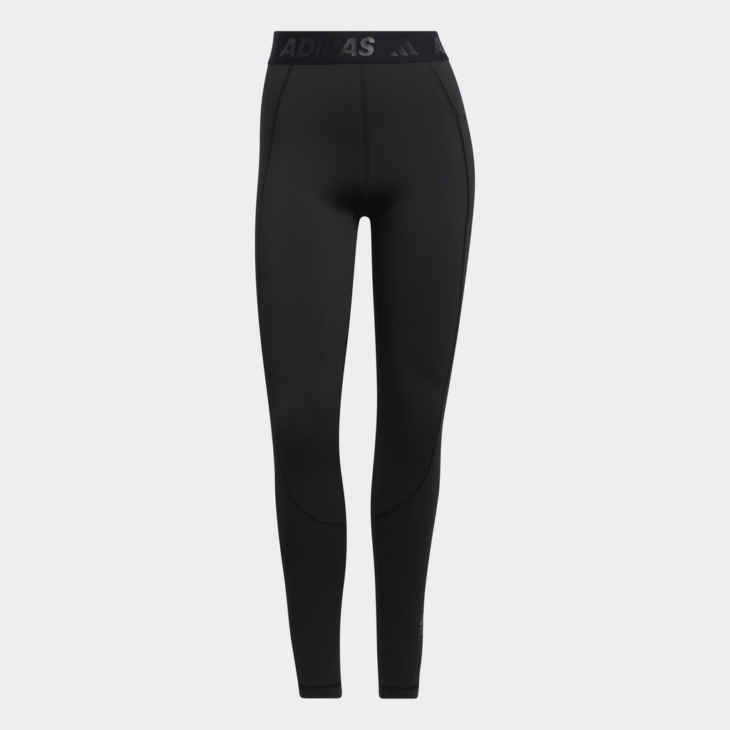 adidas Tập luyện Quần bó dáng dài cạp cao Techfit Nữ Đen GL0679