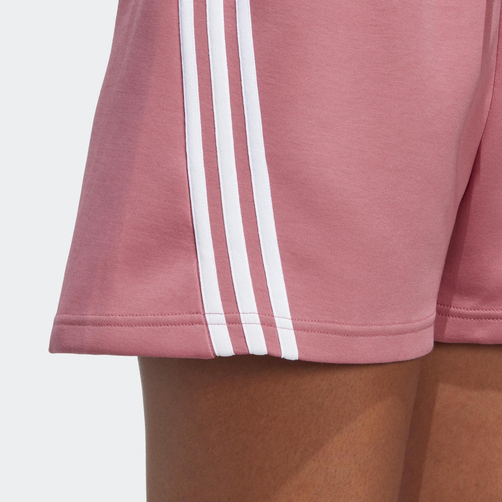 adidas Phong cách sống Quần Short 3 Sọc Future Icons Nữ Hồng IC0522