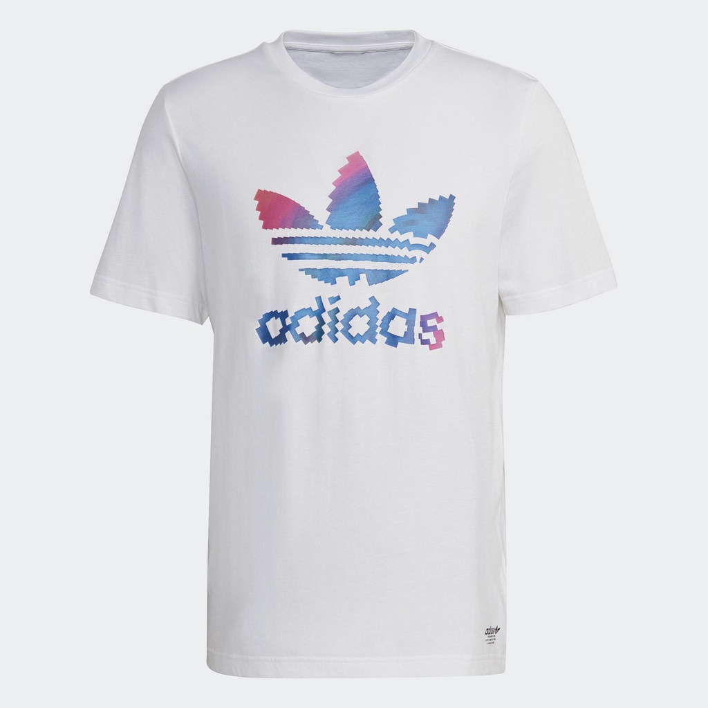 adidas Phong cách sống Áo Thun Ba Lá Nam trắng HC7109