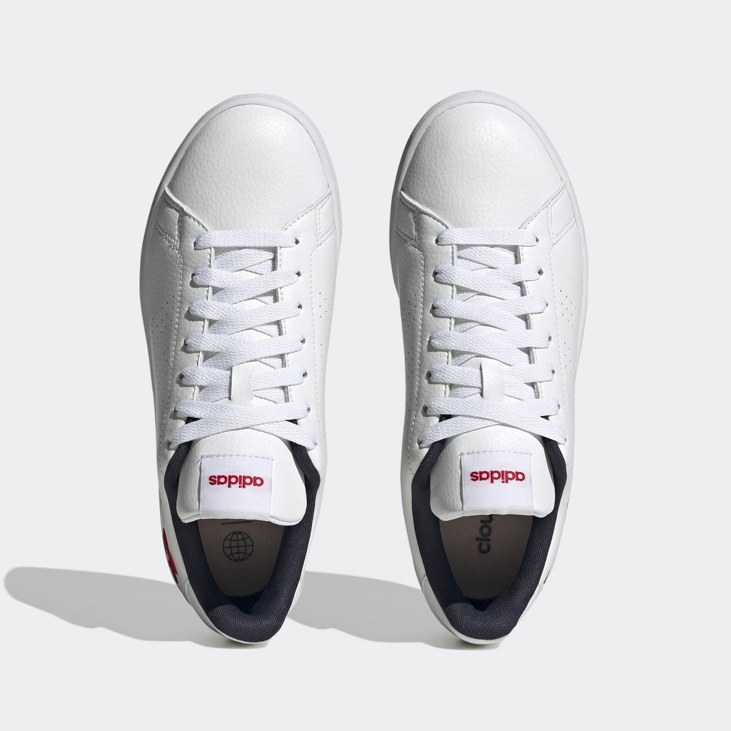 adidas Quần vợt Giày Advantage Nữ trắng HR0245