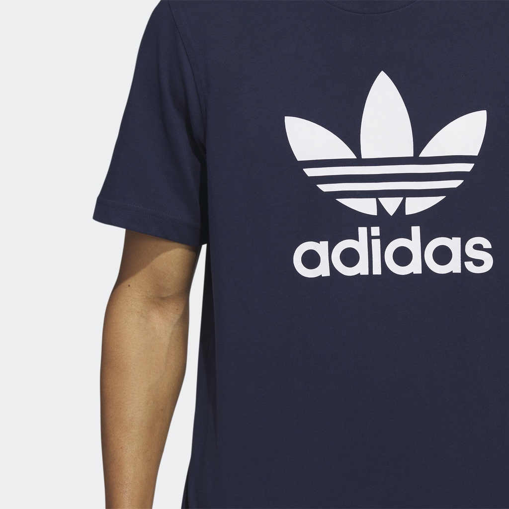 Adidas Phong cách sống Áo Thun Ba Lá Classics Adicolor Nam Màu xanh da trời IA4814