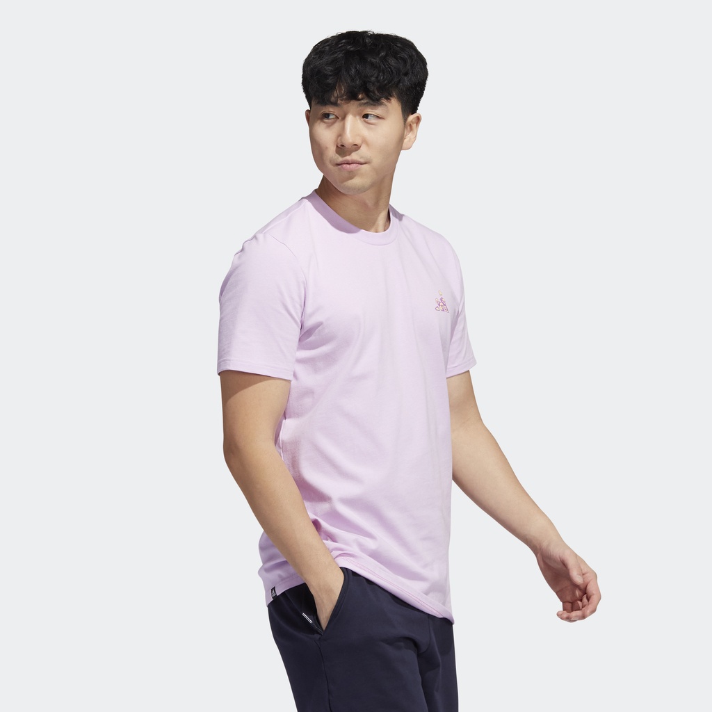 Adidas Phong cách sống Áo Thun Graphic Optimoticons Nam Màu tím HK9147