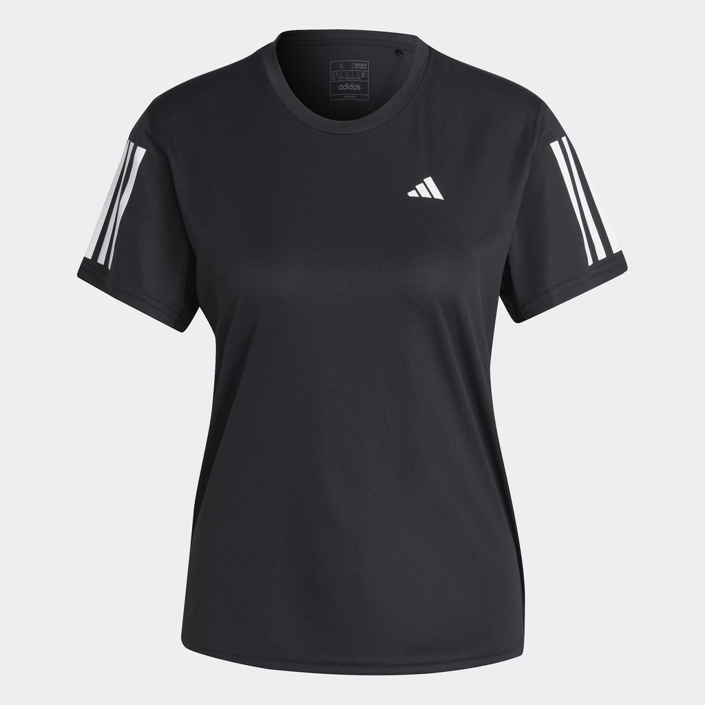 adidas Chạy Áo Thun Own the Run Nữ Đen IC5188