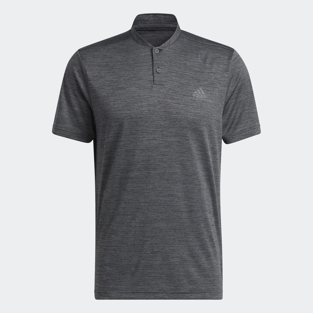adidas Đánh gôn Áo Polo Kẻ Sọc Sần Nam Đen HM7392