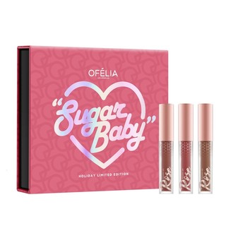 Set 3 thỏi son mini OFÉLIA Touch Of Rose - Sugar Baby (3x1ml)