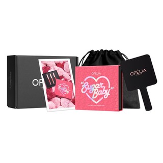 Special Box Sugar Baby - Set 3 thỏi son mini OFÉLIA Touch Of Rose (3 Son kem 1ml + 1 Gương + 1 Thiệp + 1 Túi vải)