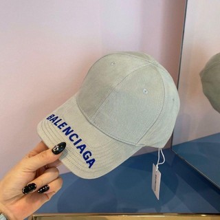 Balenciaga Mũ Lưỡi Trai cotton Thêu Chữ Thời Trang Cho Nam Nữ