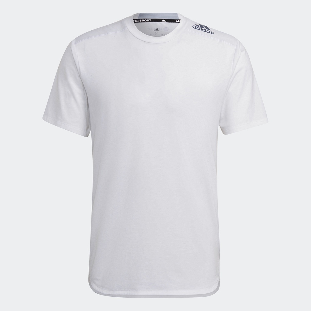 adidas Tập luyện Áo Thun Designed for Training Nam trắng HA6363