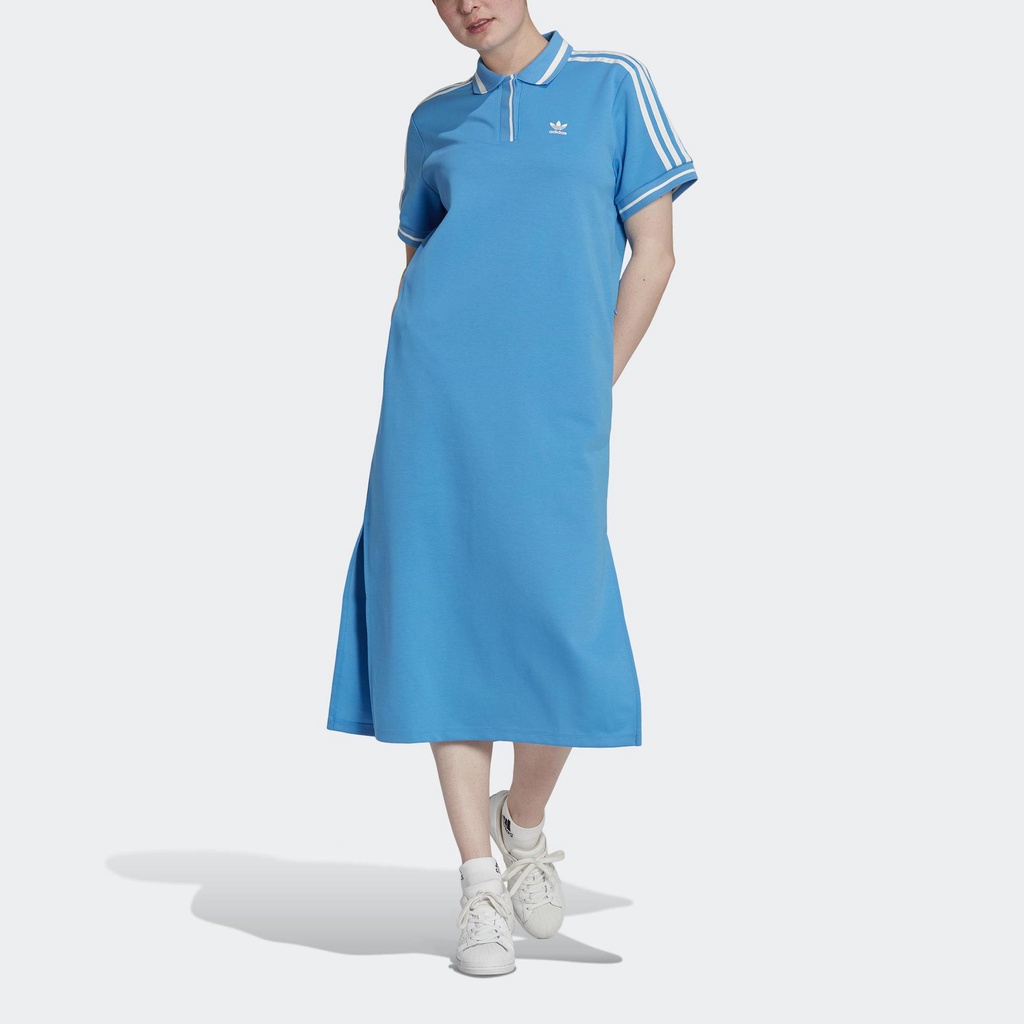 adidas Phong cách sống Váy Thebe Magugu Nữ Màu xanh da trời HK5212