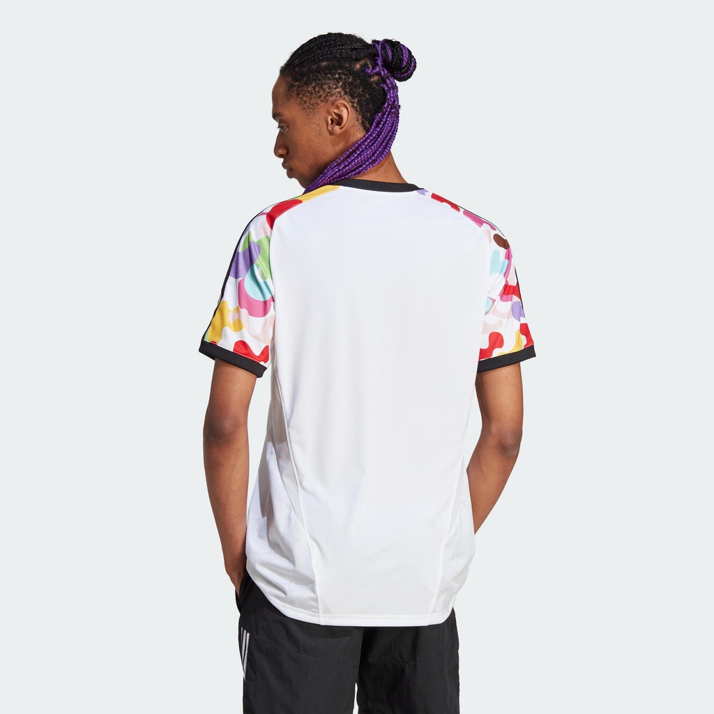 Adidas Bóng đá Áo Đấu Tiro Pride Unisex trắng HY5899