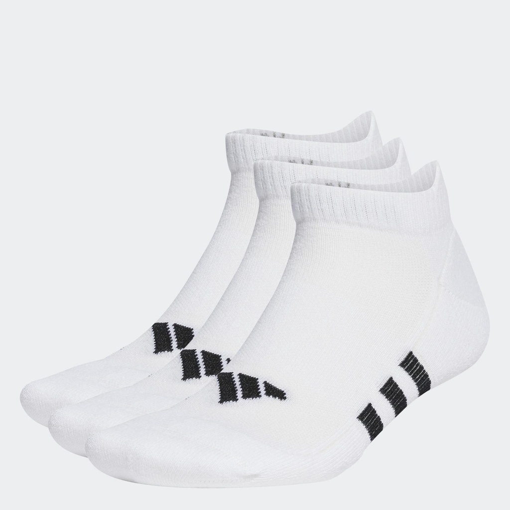 adidas Tập luyện Bộ 3 Đôi Tất Cổ Thấp Lót Đệm Chuyên Dụng Unisex trắng HT3449