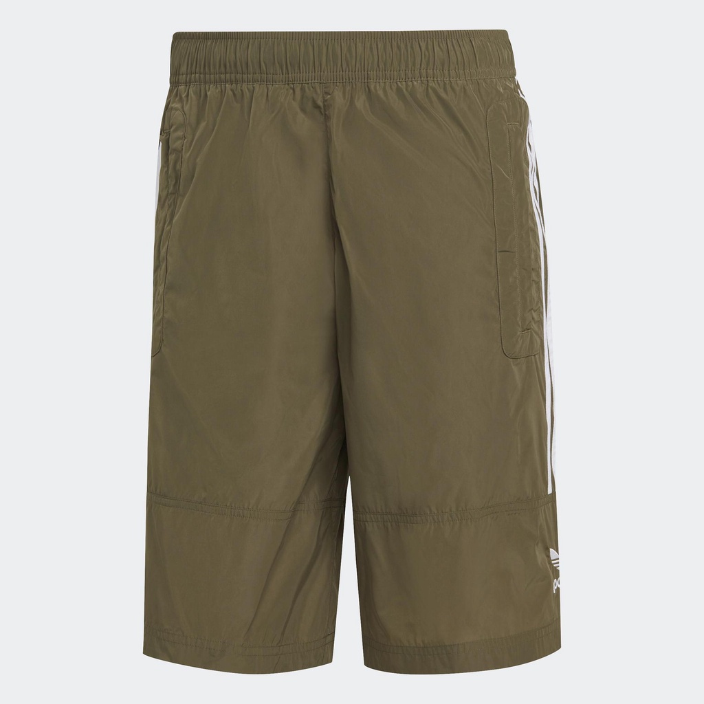 adidas Phong cách sống Quần Short Parley Adicolor Nam màu xanh lá HS2090