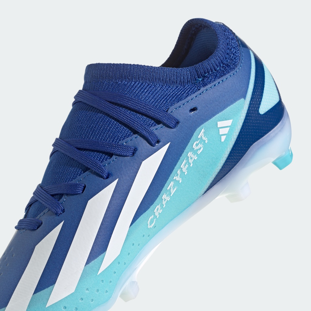 Adidas Bóng đá Giày Đá Bóng Firm Ground X Crazyfast.3 Trẻ em Màu xanh da trời ID9354