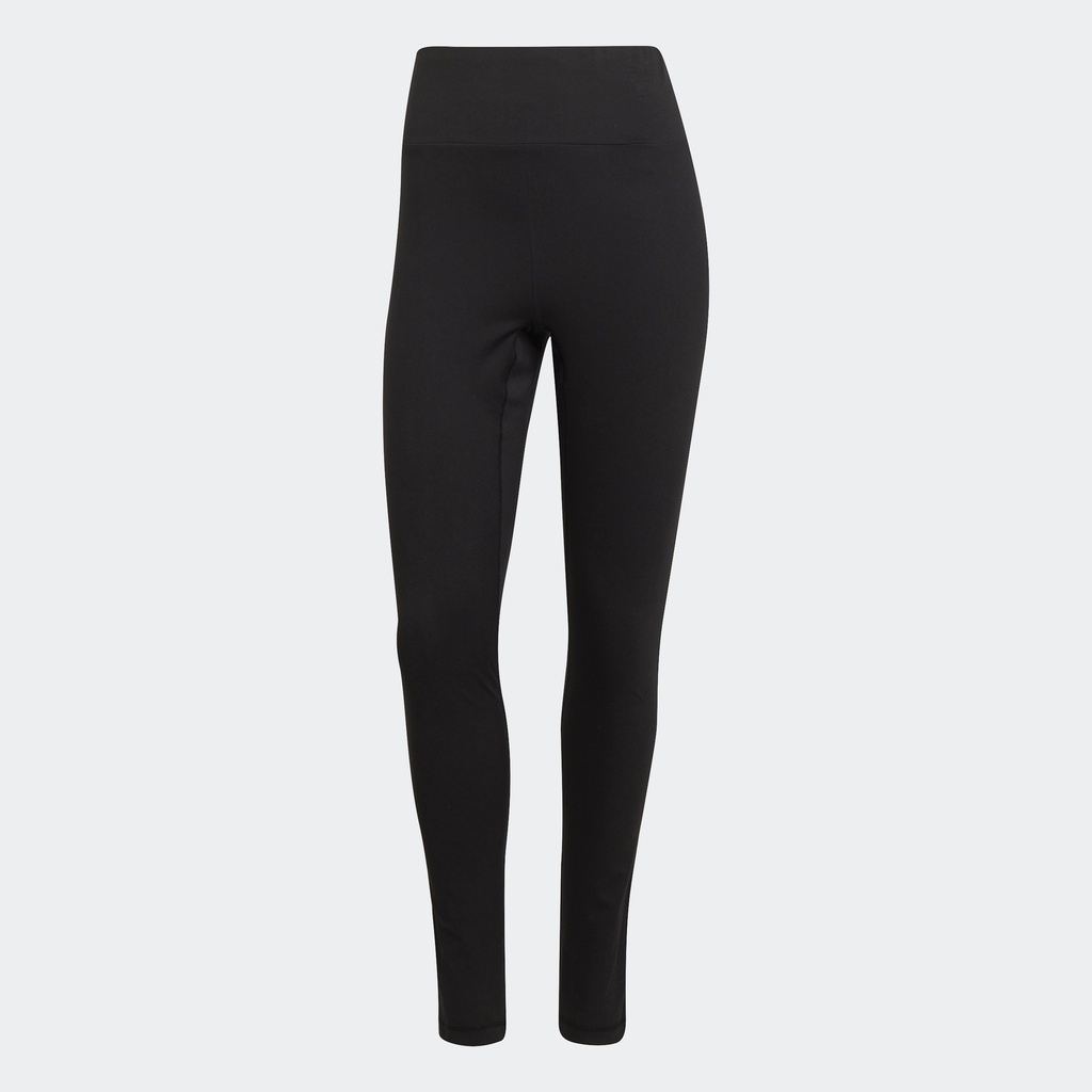 adidas Tập luyện Quần Legging Cạp Cao Yoga Essentials Nữ Đen HD6803