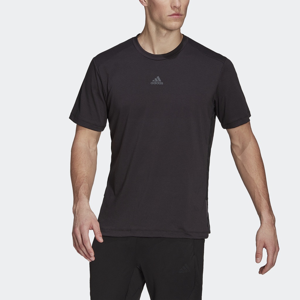 adidas Tập luyện Áo Thun Yoga AEROREADY Nam Đen HL2399
