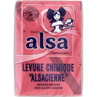 Bột Nổi, Bột Nở Alsa Pháp 11gr (Baking Powder)