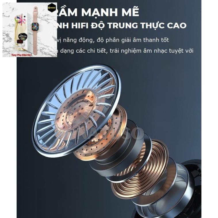 Tai nghe Bluetooth M10 Pro  [BH 6 ThÁNG] Tai nghe không dây M10 Pro phiên bản nâng cấp Pin trâu, chạ