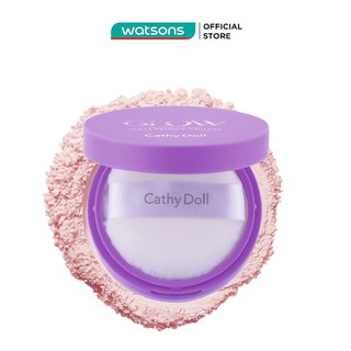Phấn Phủ Kiềm Dầu Cathy Doll Hiệu Ứng Sáng Bóng Glow Translucent Loose Setting Powder 10g