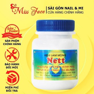 Kem mềm da Nett - Kem làm mềm da tay - chân - Hỗ trợ mềm da khi nhặt da tay - Dụng cụ làm nail