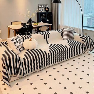 Mới Khăn Phủ Ghế sofa Dày Dặn Chống Trầy Xước Họa Tiết one piece