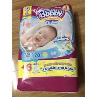 Tã dán Bobby XS 70M Tã dán sơ sinh BOBBY