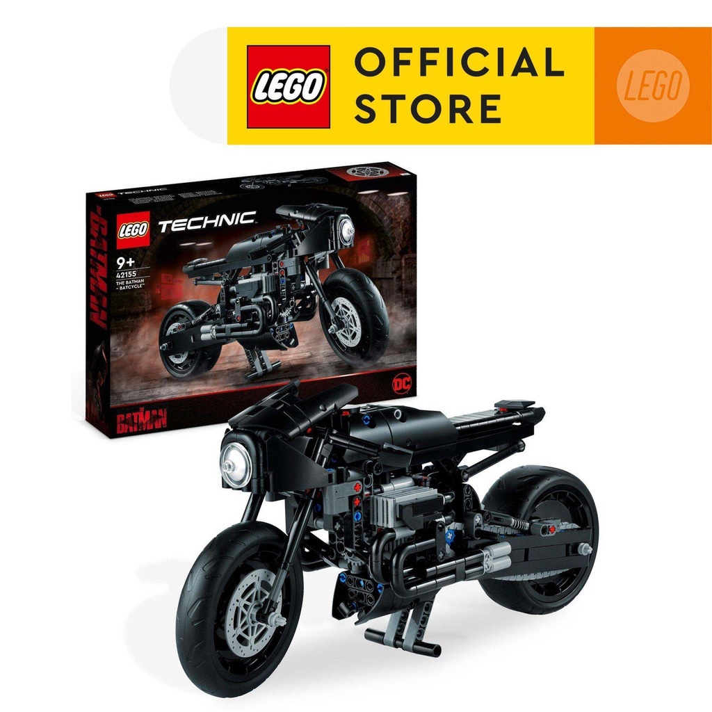 [Mã LIFEMC06CBAU giảm 50k đơn 350k] LEGO Technic 42155 Siêu Xe Mô Tô Của Người Dơi (641 chi tiết)