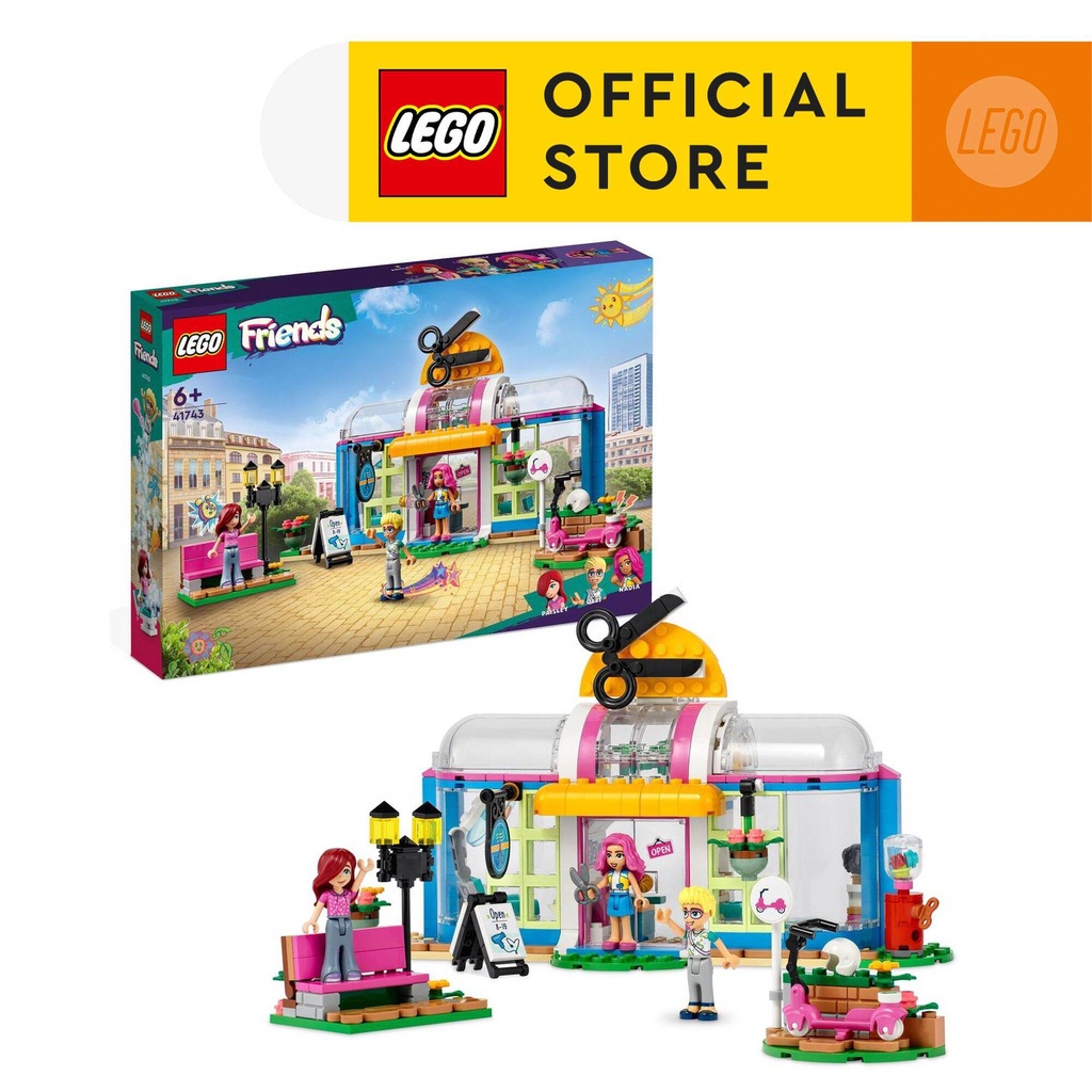 [Mã LIFEMC06CBAU giảm 50k đơn 350k] LEGO Friends 41743 Tiệm Làm Tóc Thành Phố HeartLake (401 Chi Tiết)