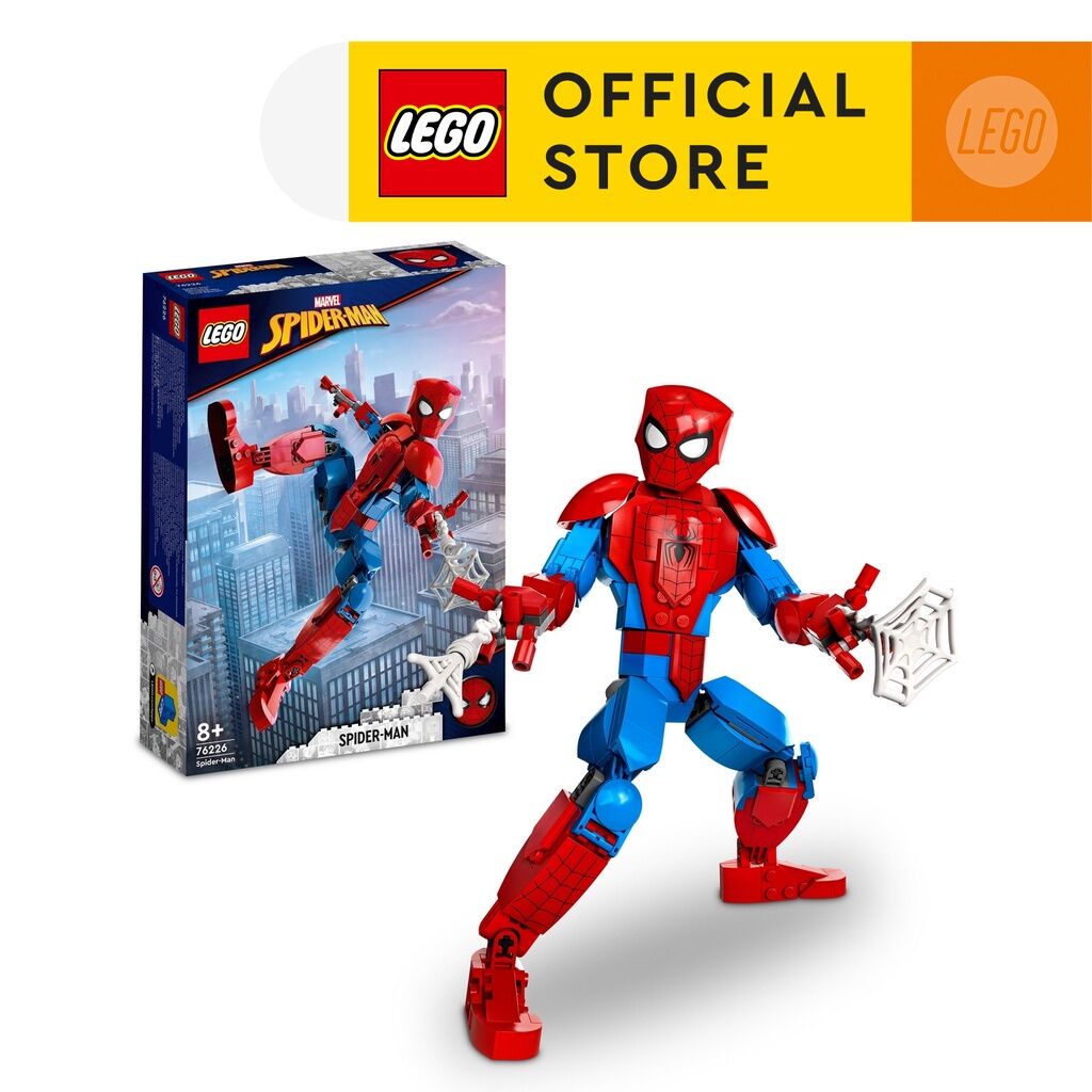 [Mã LIFEMC06CBAU giảm 50k đơn 350k] LEGO SUPER HEROES Marvel 76226 Mô hình nhân vật Người Nhện ( 258 Chi Tiết )