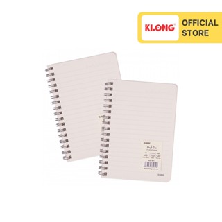 Sổ Dash Line lò xo kép bìa nhựa 2 mặt KLONG A6 120 trang 100 76; MS: 951 