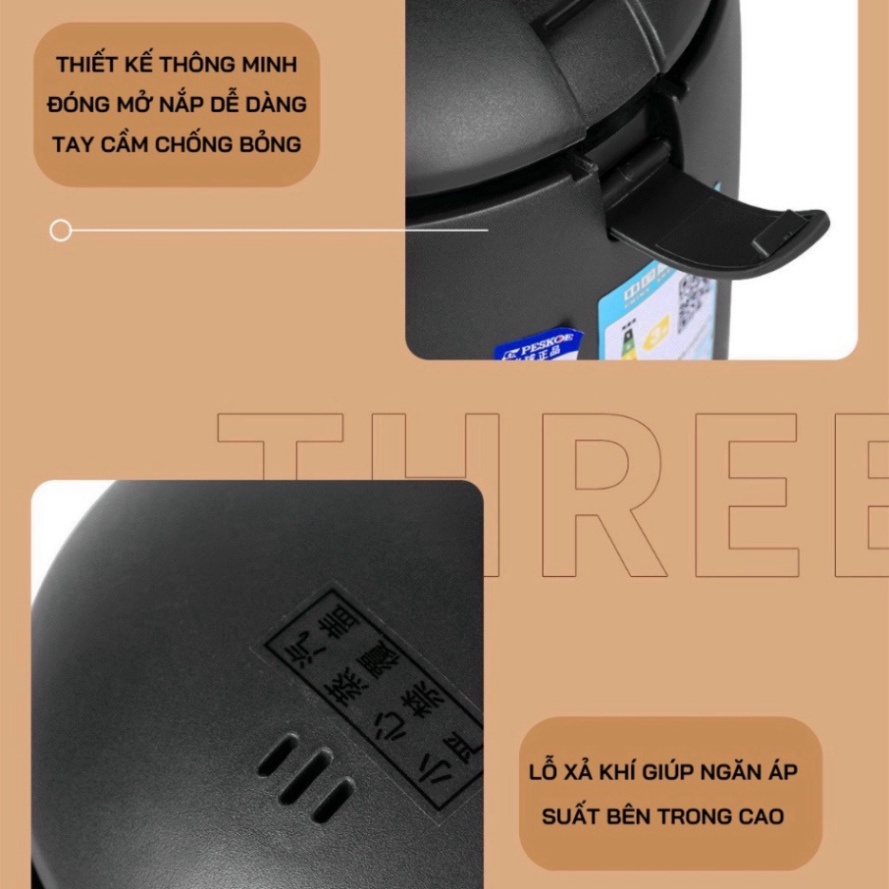 Nồi cơm điện mini tráng chống dính CHIGO, nấu hầm súp cháo đa năng, dung tích 1,2L phù hợp cho 2 người ăn 2023