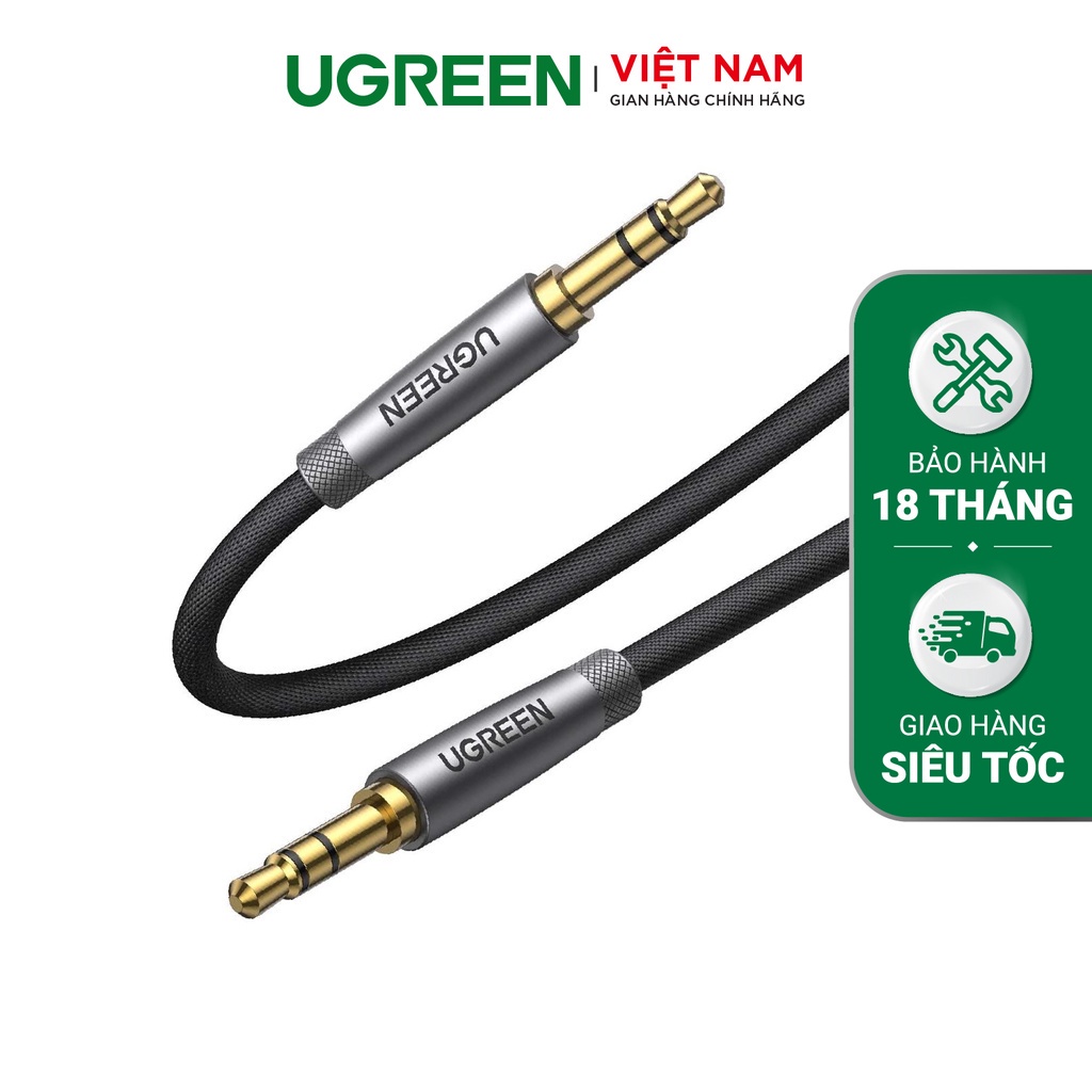 Cáp âm thanh Aux dây bện UGREEN AV150