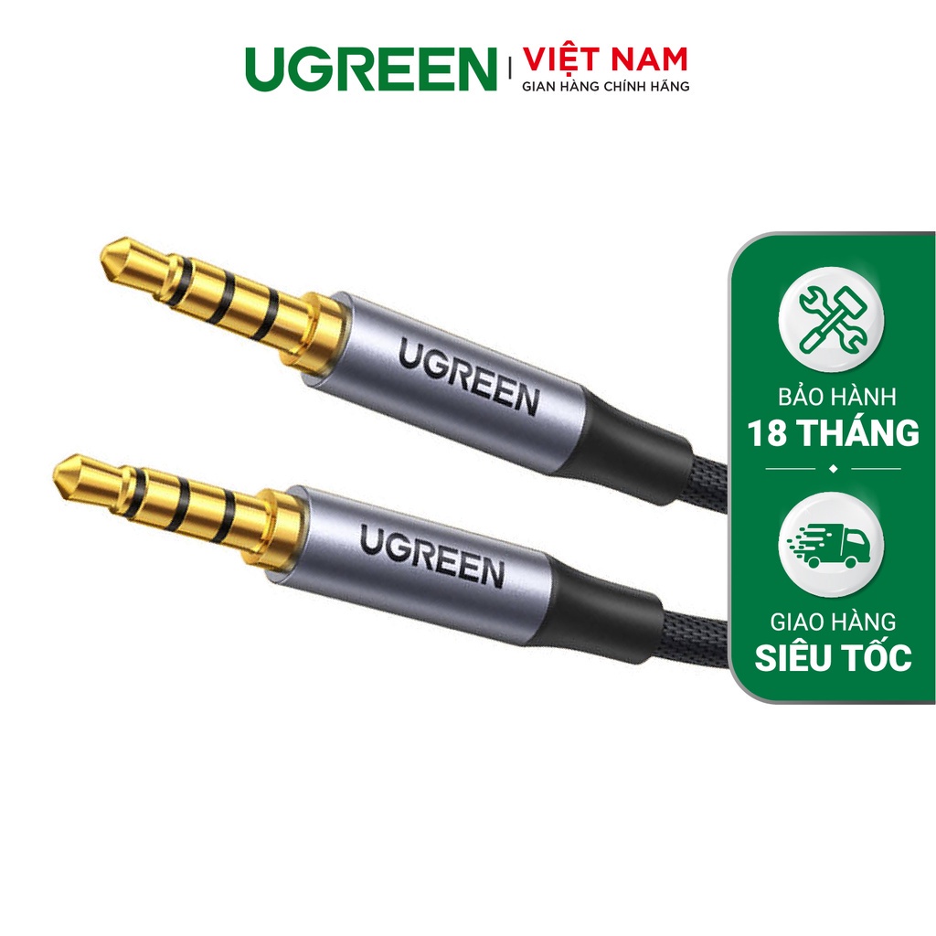 Cáp âm thanh Aux dây bện UGREEN AV150