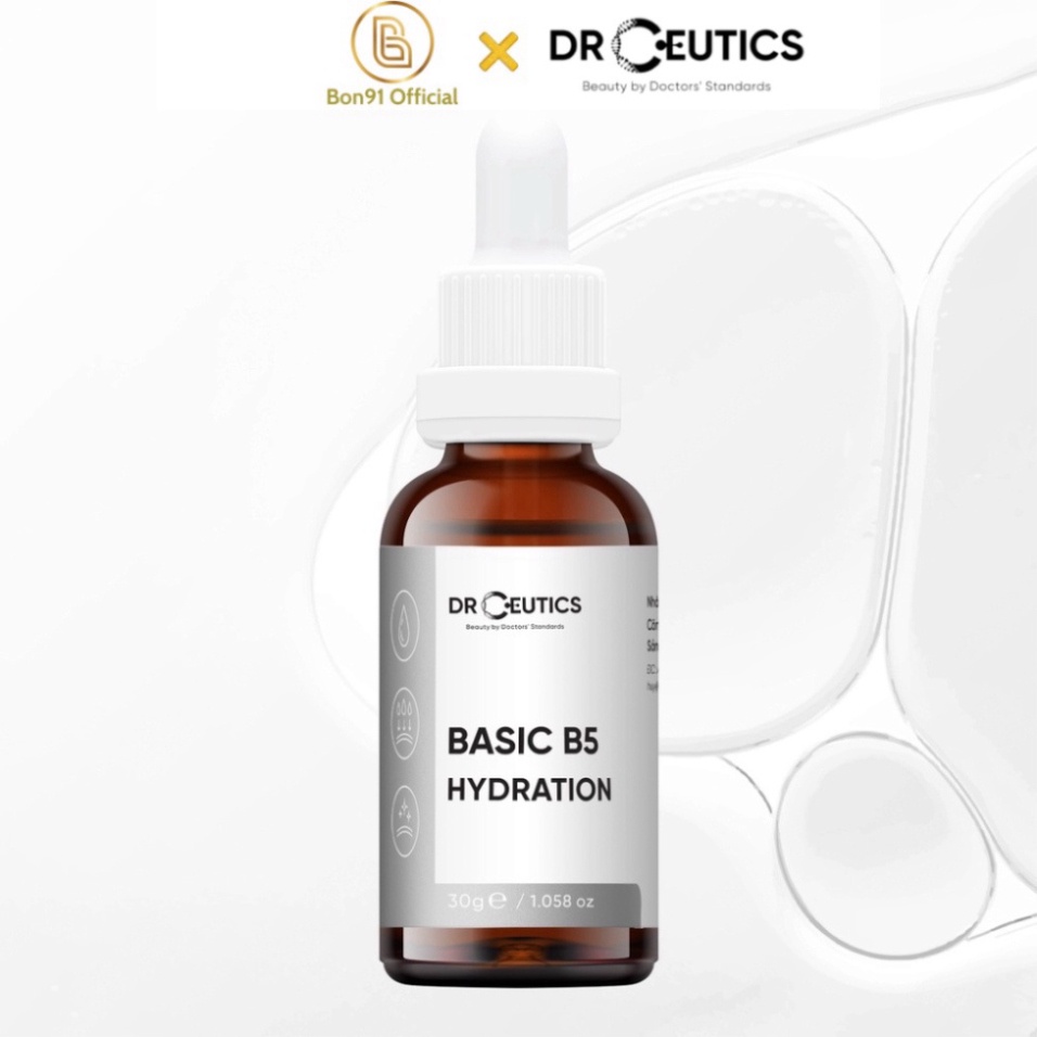 Serum B5 Dr Ceutics Basic Hydration 5% Cho Da Dầu Mụn
