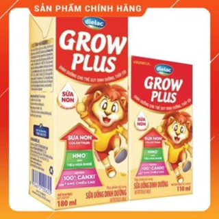 Sữa Uống Dinh Dưỡng Dielac Grow Plus Sữa Non - Thùng 48 hộp x 110ml có thẻ