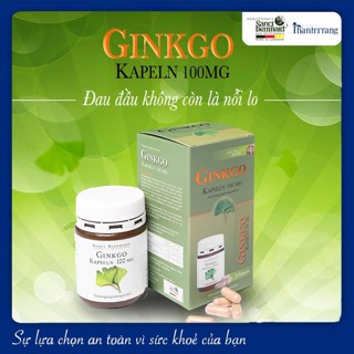 Viên uống bổ não tăng tuần hoàn não Ginkgo Kapseln Sanct Bernhard Đức 60