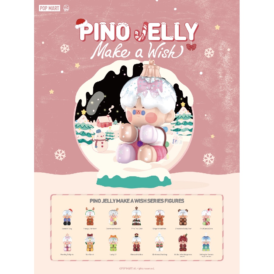 Mô Hình Đồ Chơi POP MART Pino Jelly Make A Wish 6941848249562 - Giao hàng ngẫu nhiên